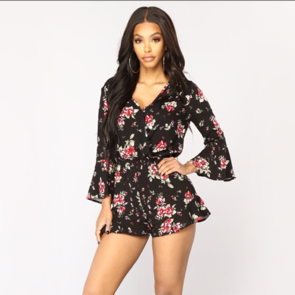 Floral romper